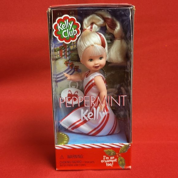 Peppermint Kelly Kelly Club Doll Ornament Mattel 2001 - Picture 1 of 12